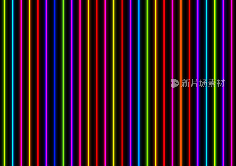 彩色霓虹激光线抽象背景