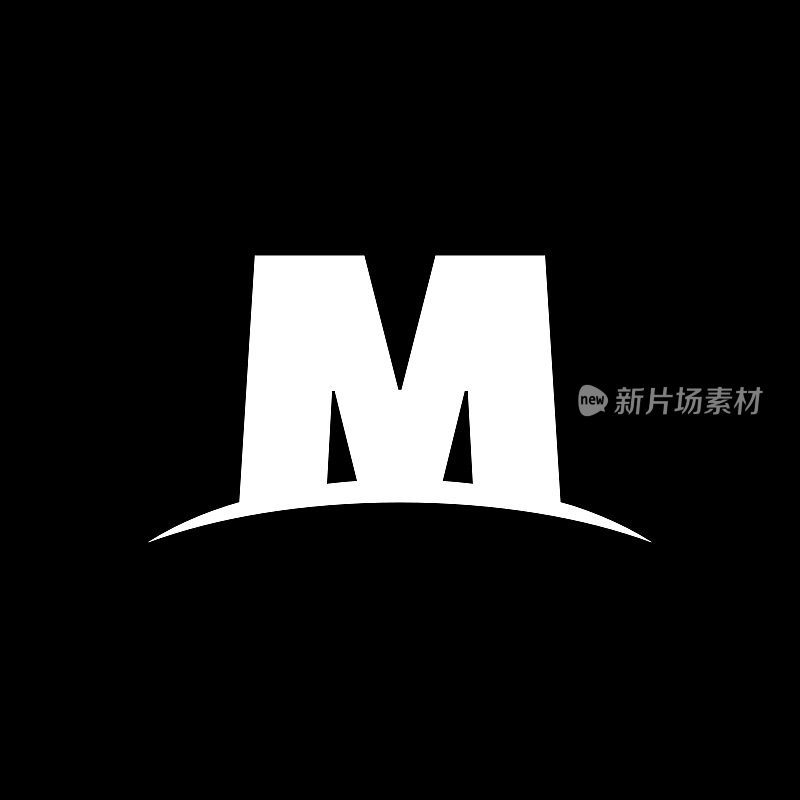 字母M标志