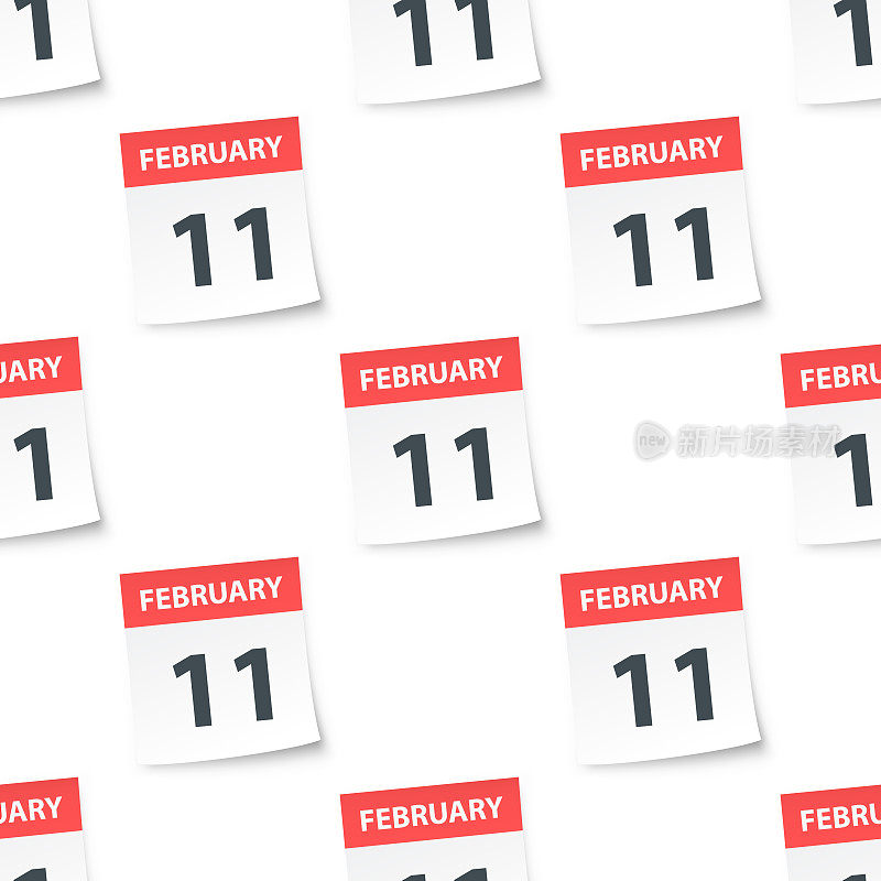 2月11日-每日日历无缝模式