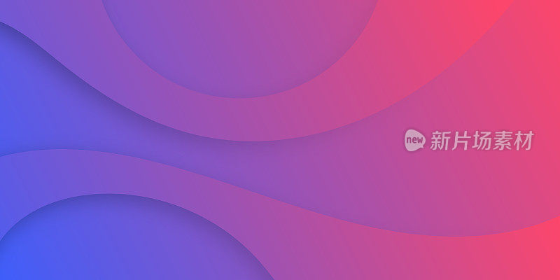 流体抽象设计与紫色梯度-时髦的背景