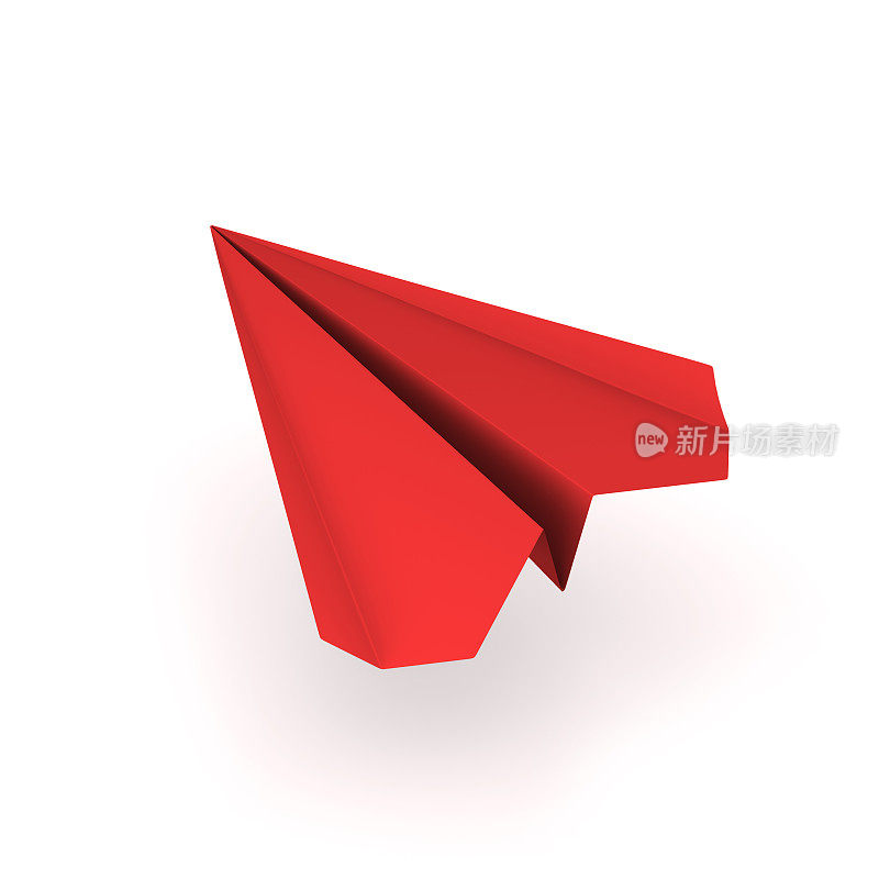 红纸飞机