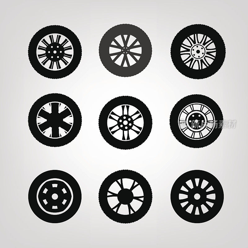 轮胎Icons-03