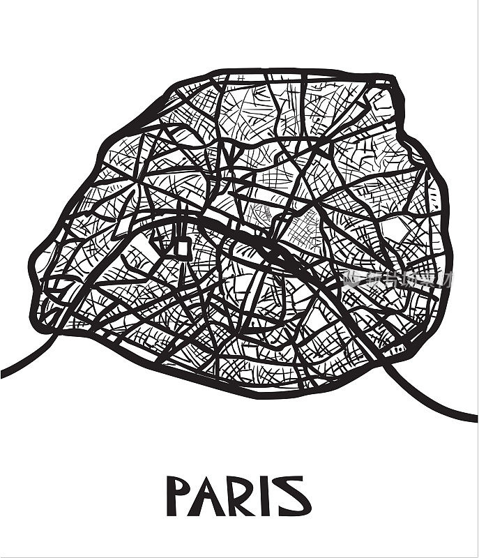 巴黎地图