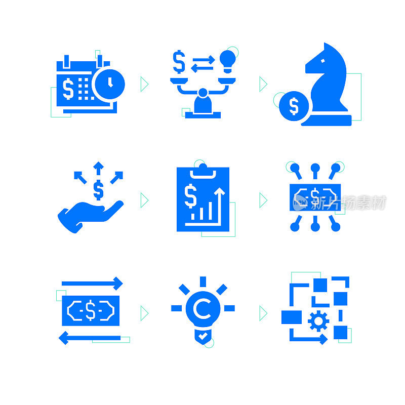 业务管理图标集