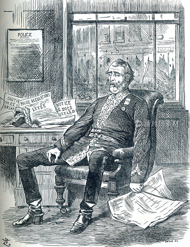 伦敦西区暴动1886年伦敦警察局长精疲力尽