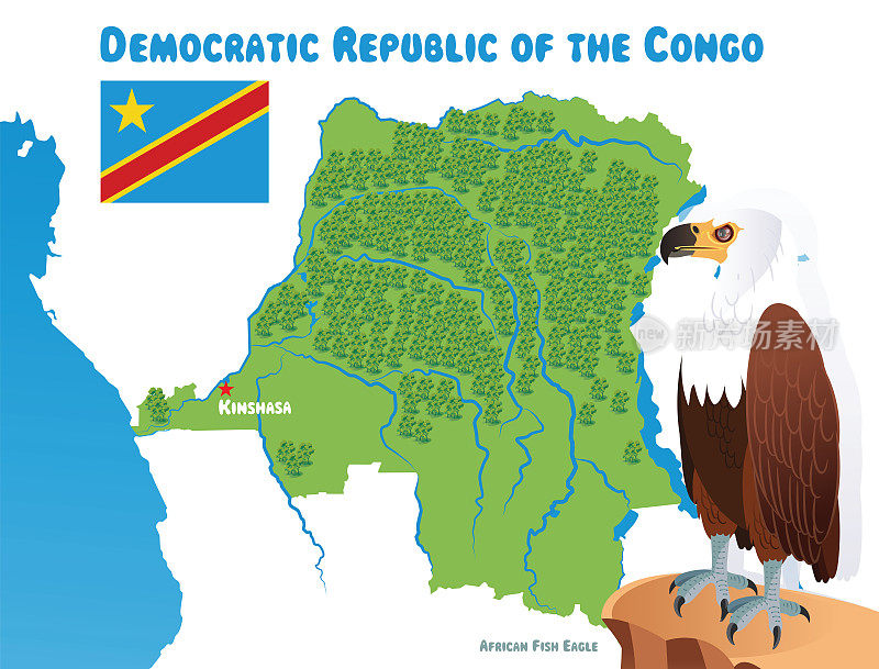 刚果民主共和国和非洲鱼鹰