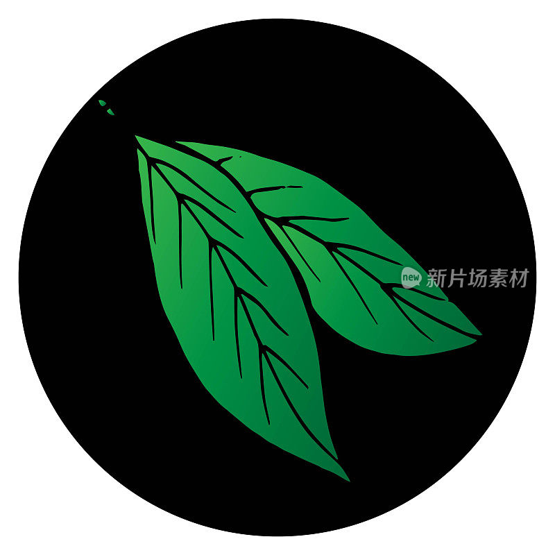 Magnolia-leaf-emblem