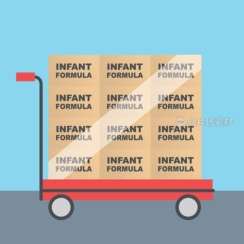婴儿配方奶粉运输和供应
