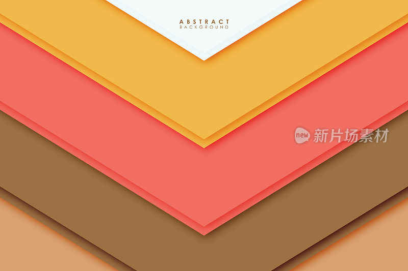 抽象形状概念设计背景。抽象的背景。抽象形状的背景。抽象的彩色背景。矢量插图股票插图