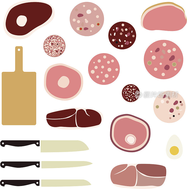 Meats-Illustration