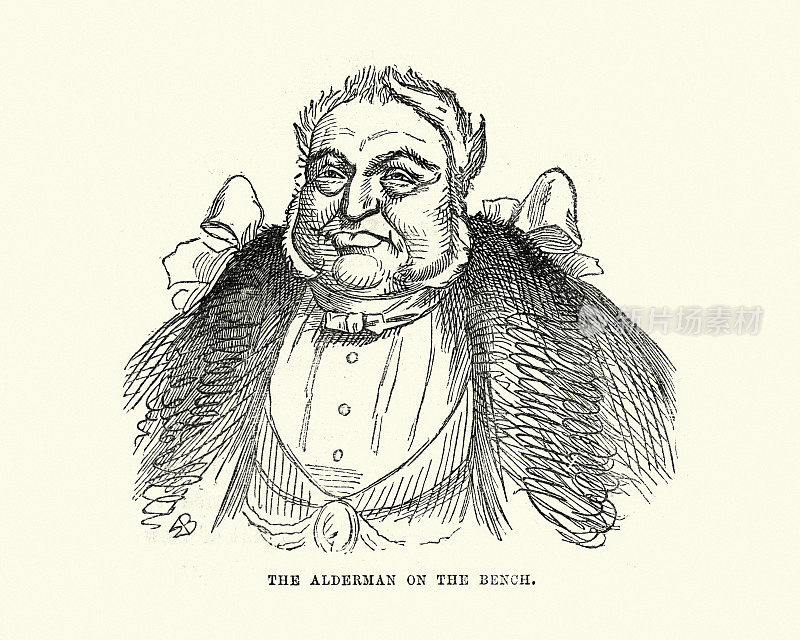 法官,维多利亚时代的伦敦人物,1850年代