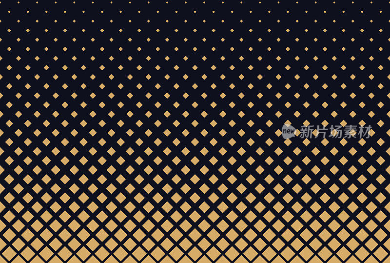 无缝圆角正方形半色调背景设计元素