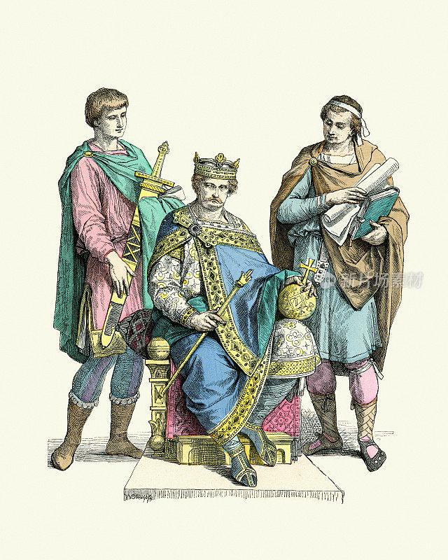9世纪西佛朗西斯亚国王，加洛林王朝皇帝