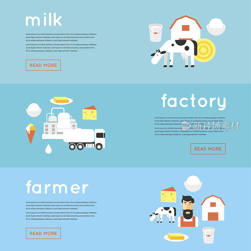 牛奶，牛奶生产，奶牛，工厂，牛奶工业，牛奶制造，农场。