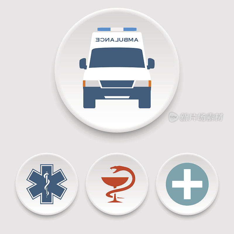 救护车和医疗标志