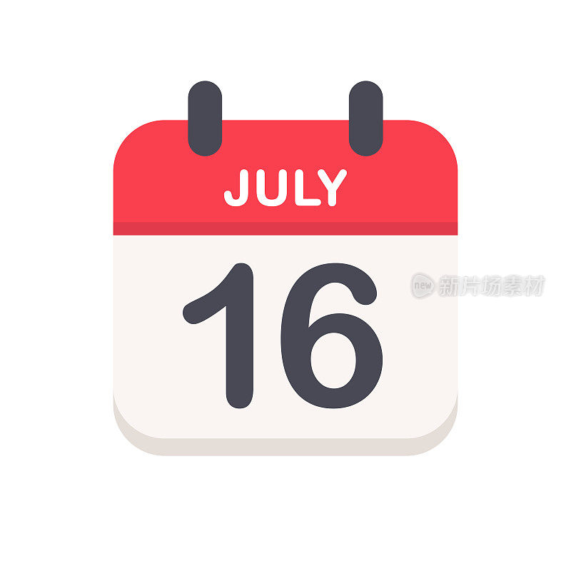 7月16日-日历图标
