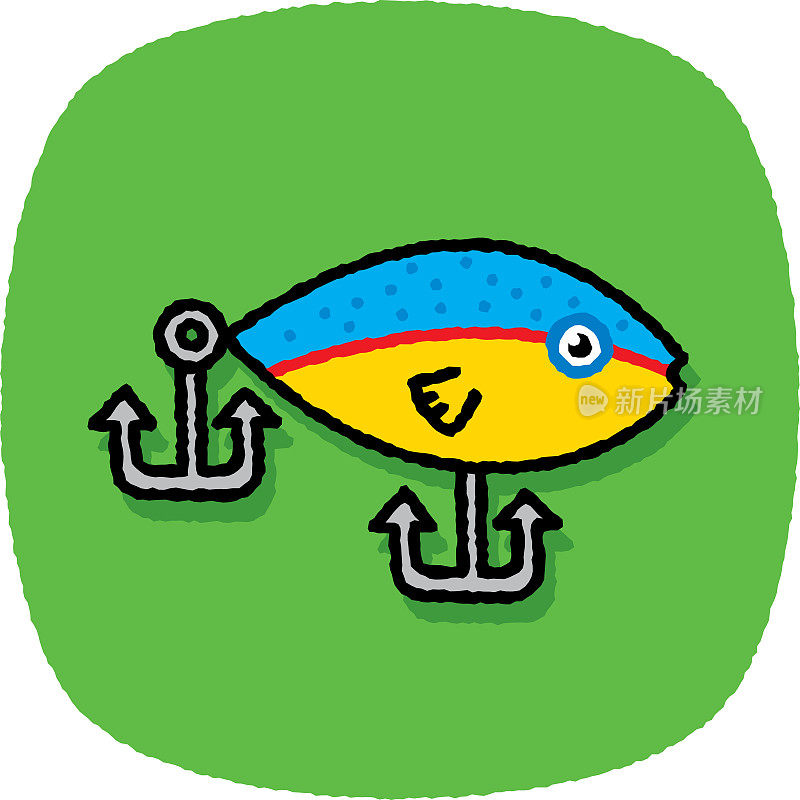 钓鱼诱饵涂鸦7
