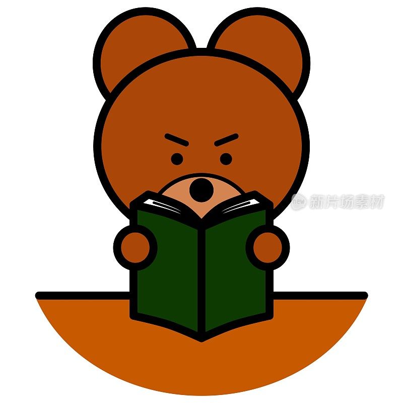 小熊看书