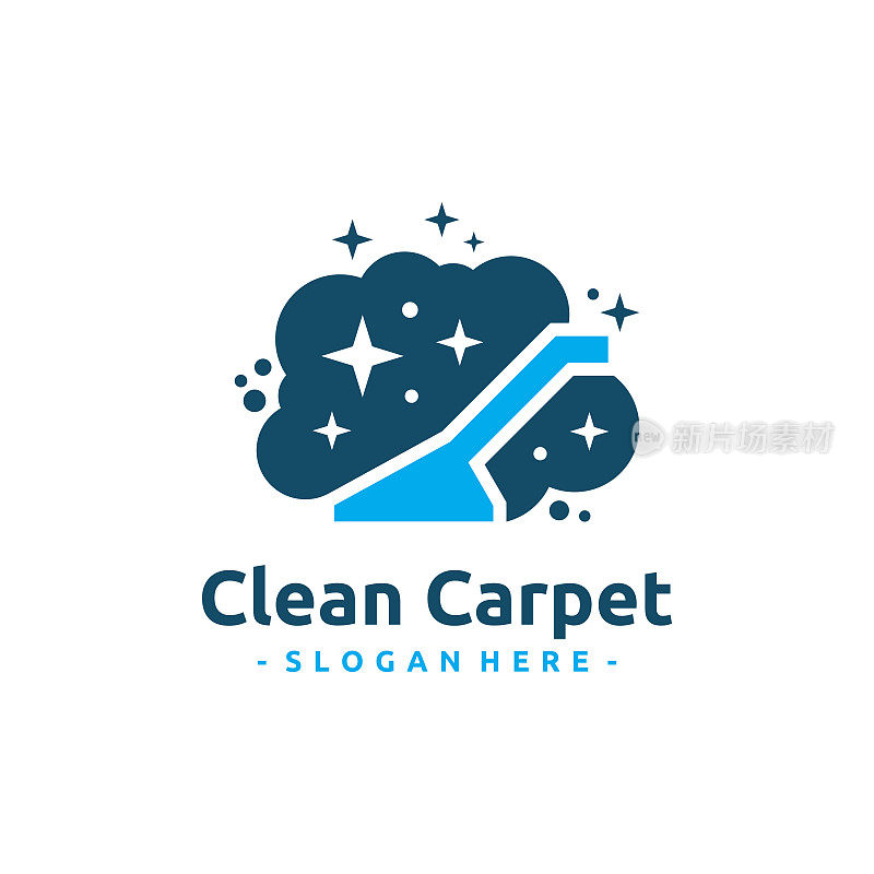清洁地毯图标符号向量
