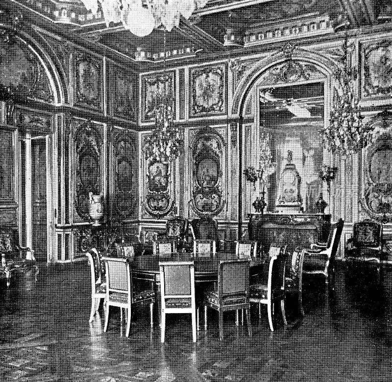 法国枫丹白露Ch?teau枫丹白露市政厅- 19世纪