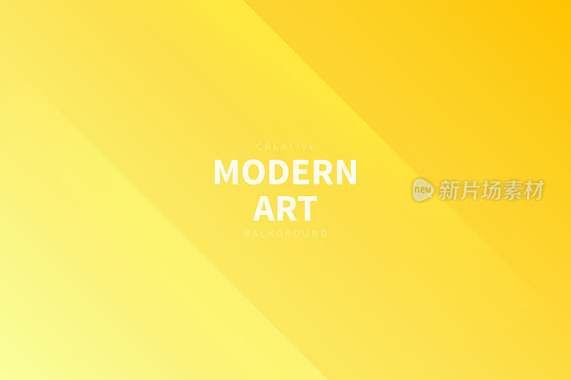 现代抽象背景-黄色渐变
