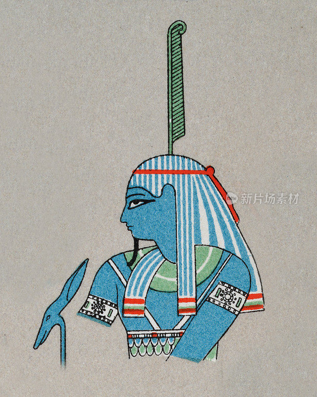古埃及蓝人，神，阿蒙