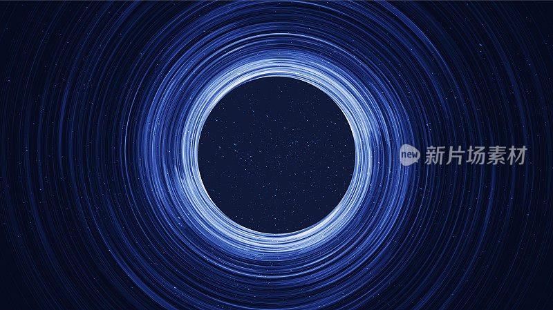 黑暗黑洞星系背景与银河系螺旋，宇宙和星空的概念设计，矢量