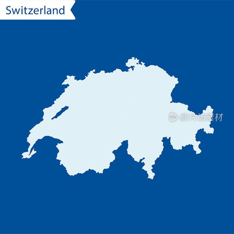 瑞士地图