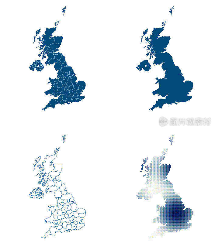 英国地图