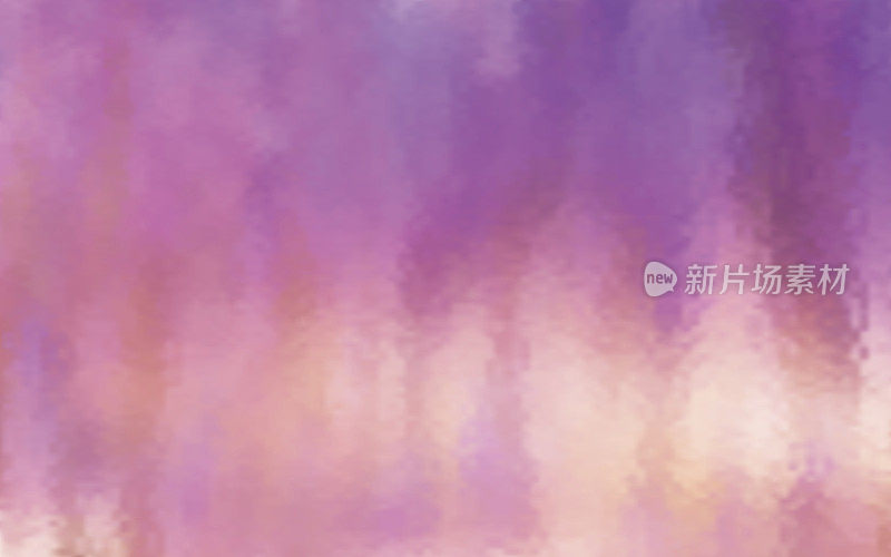 抽象紫色模糊颜色梯度背景为web，演示和打印。矢量插图。湿玻璃的效果