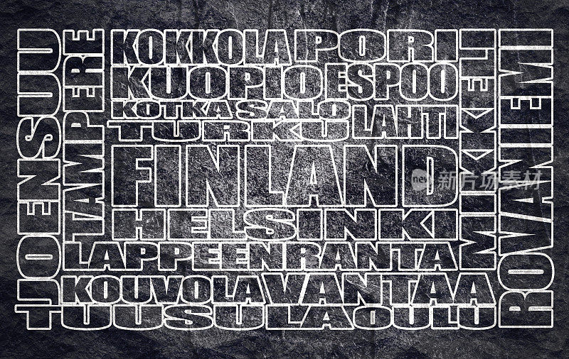 芬兰标签云