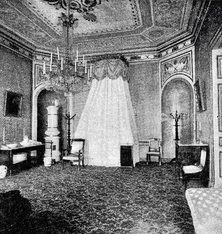 萨克森的Ehrenberg城堡，皇帝的房间