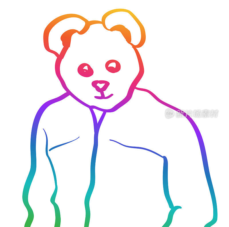 熊爸爸彩虹