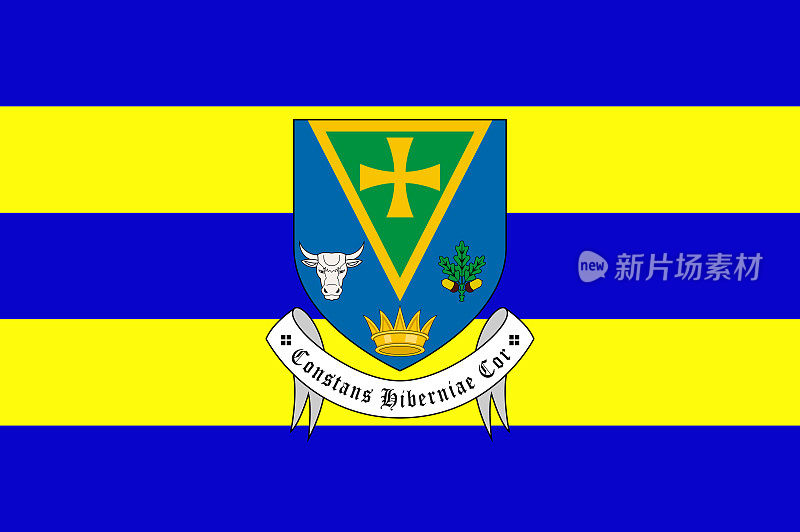 爱尔兰康纳特的罗斯康芒县旗