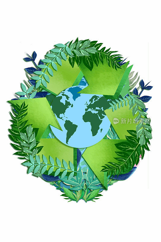 绿色地球――可持续能源的概念
