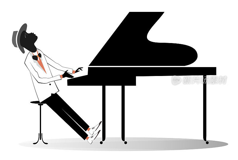 非洲的钢琴家插图
