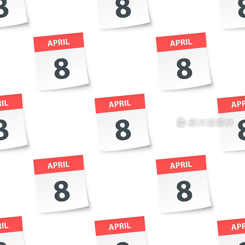 4月8日-每日日历无缝模式