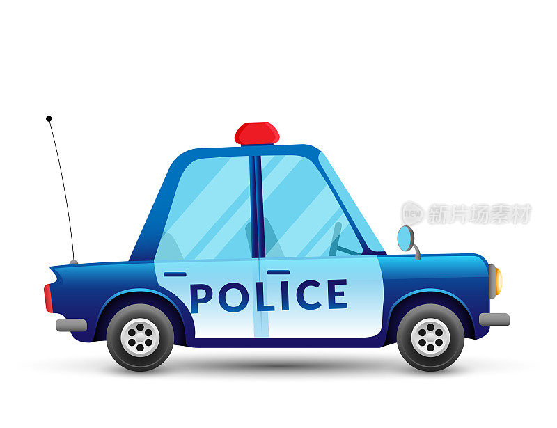 辆警车。