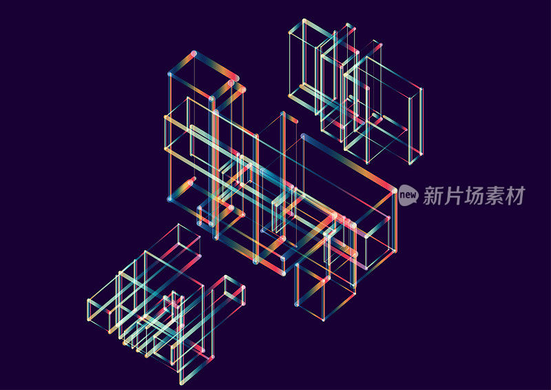 数字网络空间结构技术格局背景