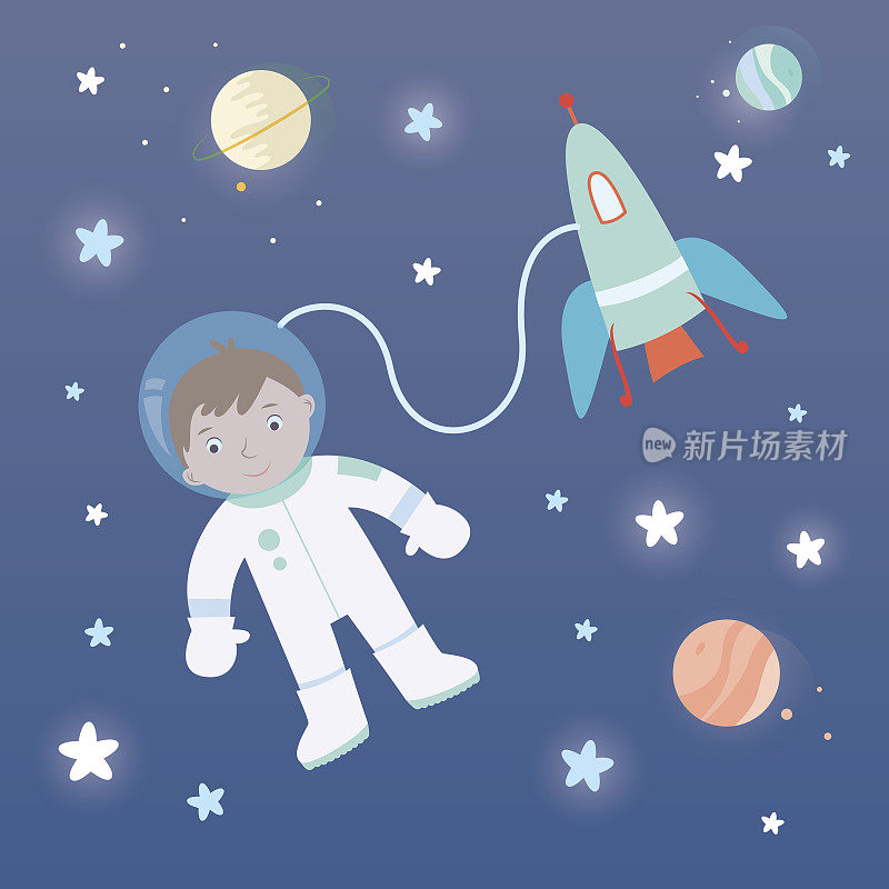Astronaut_Child_Space