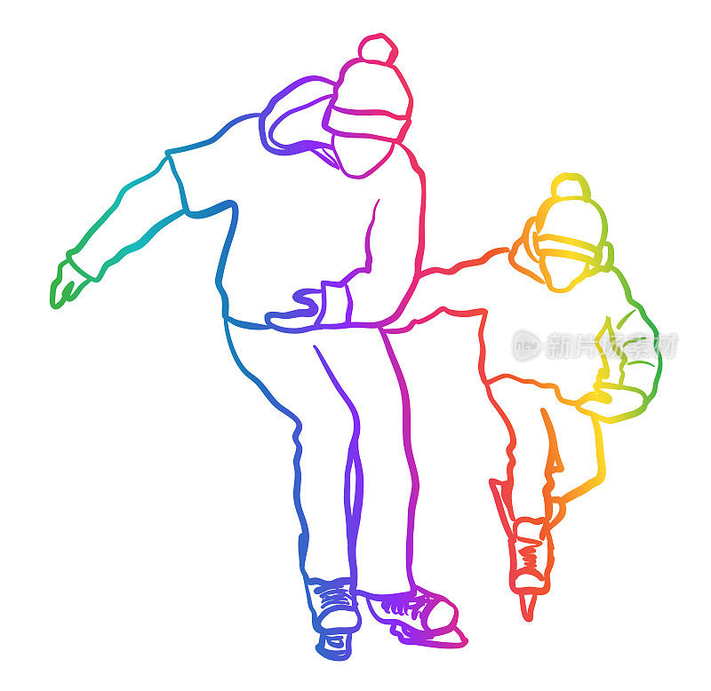 滑冰比赛