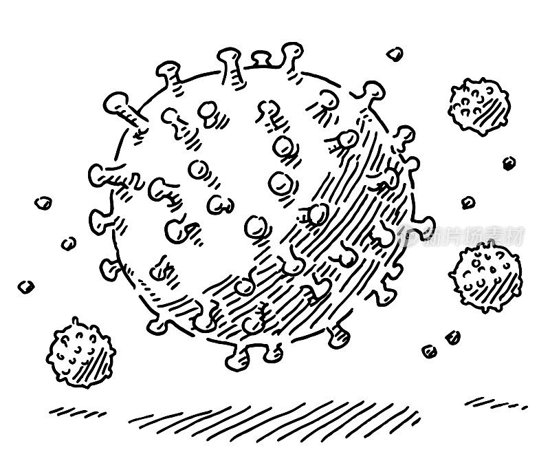 细菌及微生物绘画