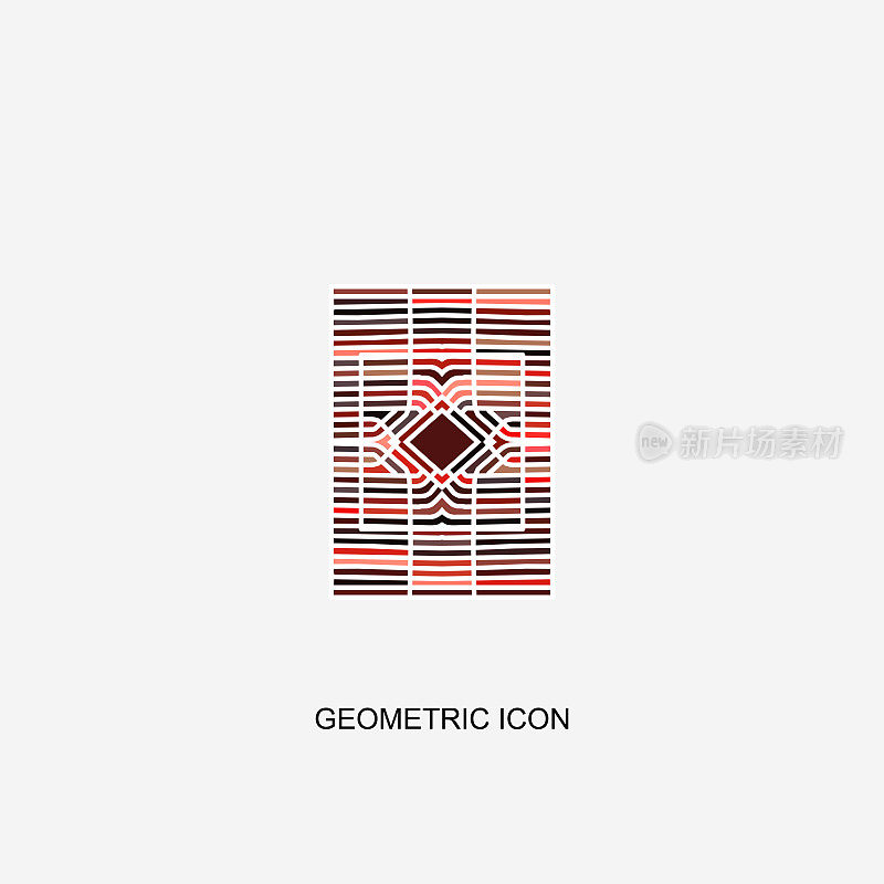 矢量纹理条纹图案图标