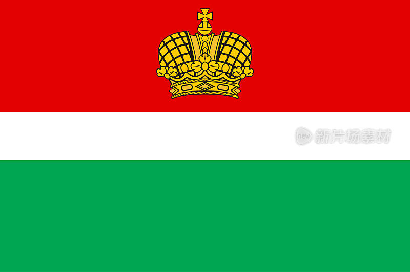 俄罗斯卡卢加州的国旗