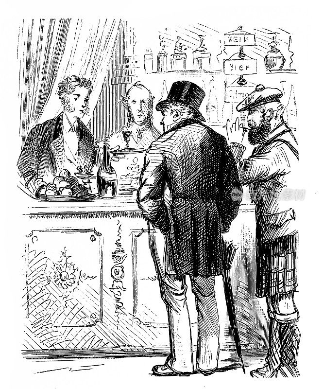 维多利亚时代的餐厅