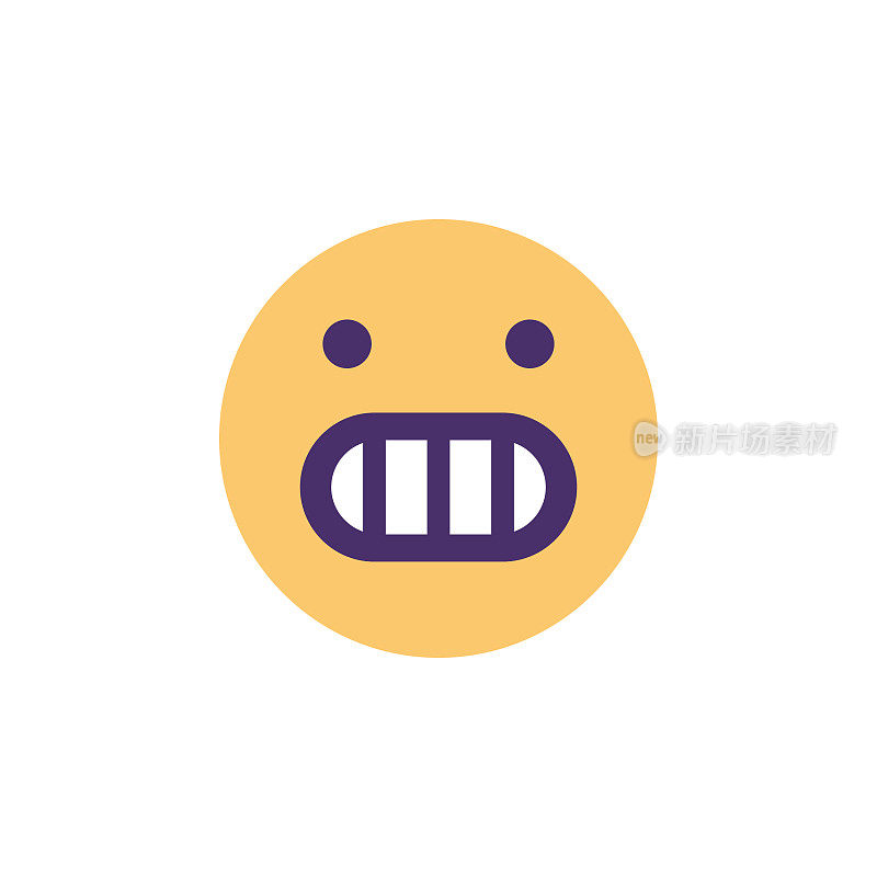 Emoticon裁剪设计平面颜色