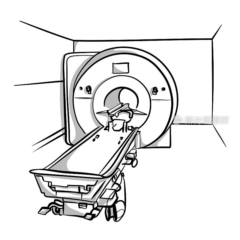 CT扫描仪草图