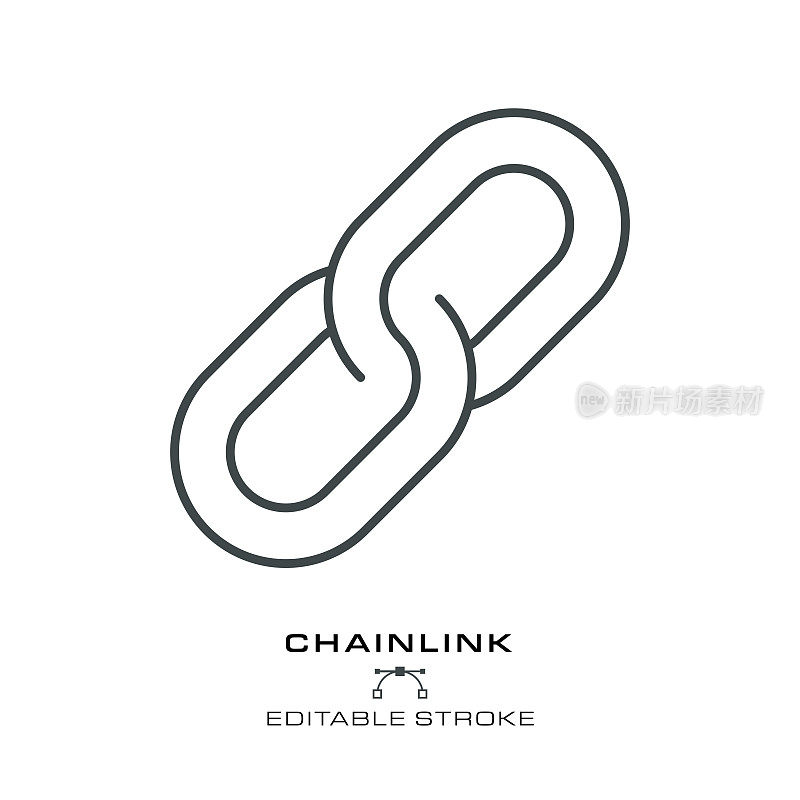 链接图标-可编辑笔触