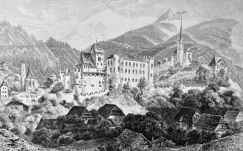 Puster山谷的Ehrenburg城堡