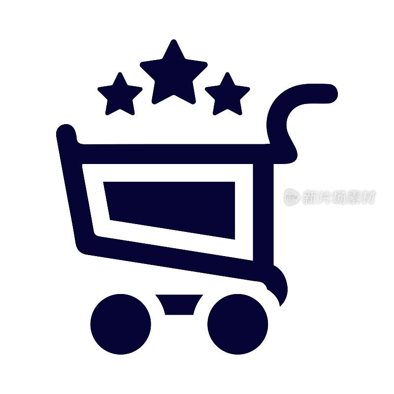 购物车，购物篮购物车，点击，鼠标，网上购物车图标